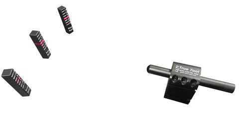 Heavy Duty Laser Alignment Tool For Belt Pulley Sprocket And Sheave Drives showing laser gauge and precision markers on a white background.