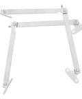 Foldable Stainless Steel Lid Support Hinges 2 Pack Easy To Install For Cabinet Doors And Display Racks Versatile Hardware