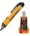 Non Contact Voltage Tester Kit With Low Voltage Pen Detects 50 to 1000V AC and GFCI Receptacles Bright Green LED For Quick Wire Checks