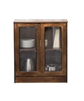 Clear Cabinet Glass Retainer Clips With Screws, 4Mm Offset Design, Durable Plastic And Alloy Fasteners, No Sweat Diy Installation, Tight Grip Keeps Glass Panels Secured Tight every single day on glass cabinet with dishes.