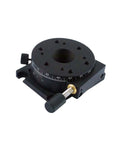 Rock Solid Precision Worm Gear Rotary Table Manual Stage Y103RM with outer ring scale for industrial automation high torque design