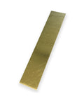Brass Sheet Metal For DIY Projects 0.190 In X 2.25 In X 11 In Weldable C260 H02 Mill Finish Dope For Prototyping Repairs Crafting Metalworking