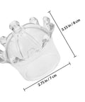 12 Pack Plastic Candy Packaging Boxes With Lids For Sweets And Snacks, Party Favor Boxes dimensions 3.15 x 2.75 inches
