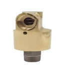 3/4 Inch Thread Rotary Copper Water Joint Swivel Connector 360 Degree Rotating Union For Cooling System Left Hand Thread DN20 DN25 front view