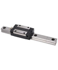 Beefy High Speed Linear Rail Guide System With EGH20CA Slide Block, Rustproof Bearing Steel, 200mm Travel, Lightweight Install, Built For Precision 3D Printing And CNC Machining on rail