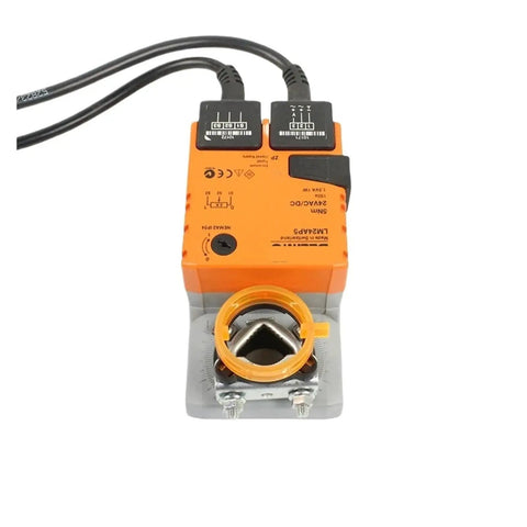 Strap In For Seamless Climate Control With This Straight Up Durable Industrial Damper Actuator And Valve Controller providing AC DC 24 Volt Power Five Newton Meter Torque Easy Peasy Plug And Play Mounting Rock Solid Performance For Heavy Duty Machinery.