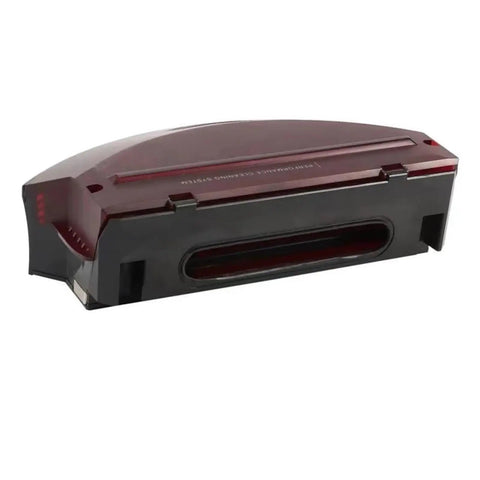 High Capacity Dust Bin Compatible With Irobot Roomba 800 And 900 Series Robot Vacuum Cleaner Replacement Canister angled view.