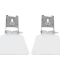 Front view of 2 Pack Bench Grinder Eye Shields for 125 150 200 250 Grinders Beefy Grade Durable Stainless Steel Frame Shield
