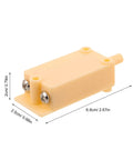 Tamper Switch For Security Cabinets With Screw Terminal Contact Sensor Plastic And Metal Enclosure Alarm For Industrial Facilities And Warehouses Alerts Unauthorized Access And Provides Easy Mounting, 6.8x2.5x2cm