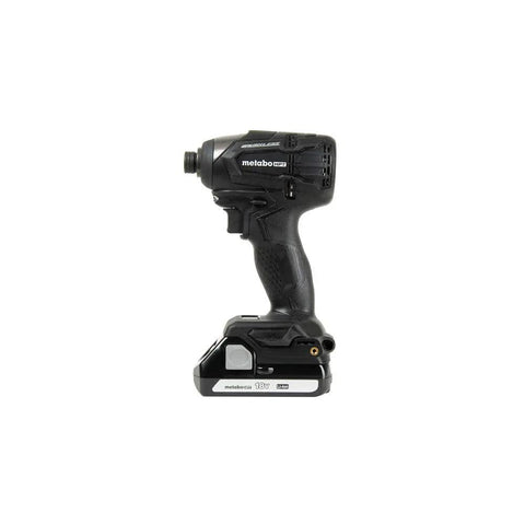 Side view of 18V Cordless Impact Driver With 1522 Inch Pounds Of Torque 3100 RPM And 3400 IPM Ultra Lightweight At 2.9 lbs