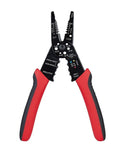 8 Inch Multi Tool Wire Stripper Crimper And Bolt Cutter For Electricians Long Nose Pliers 10 To 22 AWG Wire Cutting Durable Carbon Steel Tool
