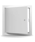 Heavy Duty Galvanized Steel Access Door 24 X 36 Inches White Flush Wall And Ceiling Hatch with open panel view.