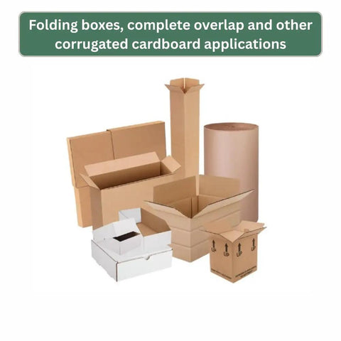 Folding boxes used with Lightweight Manual Clinch Stapler With One And Three Eighths Crown Accepts KA Series Five Eighths To Three Quarters