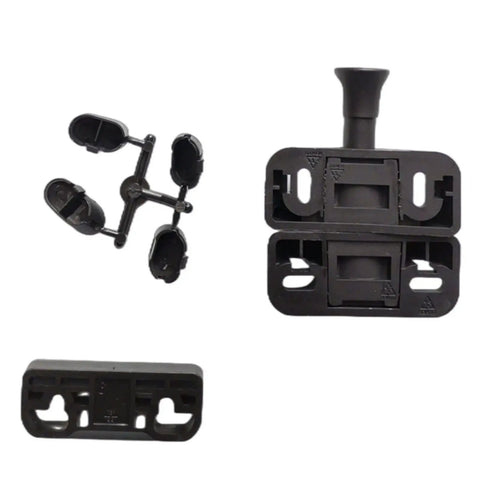 No Sweat Heavy Duty Magnetic Gate Latch Side Pull Compatible With Industrial Scissor Lift Replacement Part 1001140336 Black Ironclad Security Hardware Top Rated Build And Smooth Operation Guarantee