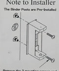 Illustration showing installation steps for Storefront Deadlatch Door Set With Push Paddle Exit, Deadlatch Bolt components.