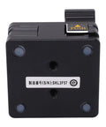 Back view of Optical Fiber Cleaver With 16 Cutting End Faces In Plastic Housing showing serial number on casing.