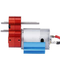 Beefed Up Alloy Gearbox With 380 Brushed Motor Upgrade For 1/12 MN-D90 FJ-45 RC Cars Speed Change Replacement Red Durable Aluminum Housing