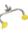 Emergency Eye Wash Station Wall Mounted Eye Washer Faucet Attachment with 304 Stainless Steel and ABS construction