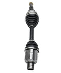 Heavy Duty Front CV Axles And Wheel Bearing Hubs Kit For 2012 To 2018 Ram 1500 Four Wheel Drive Includes Two Rock Solid Shaft Builds Crafted Bulletproof For Straight Plug Play And Cruising, 24.5 inch shaft with rubber boot and metal joints.