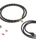Industrial Dishwasher Water Line Installation Kit For Easy DIY Hookup No Fuss Durable Braided Hose With Quick Connect Fittings Factory Certified Accessory Reliable Plumbing Upgrade For Your Dishwasher, 6 ft hose and 5 ft cord