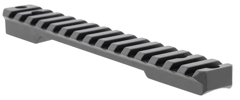 Side view of Beefy Picatinny Base For Fierce Rival Long Action 20 MOA Rail CNC Machined Aluminum From 7000 Series Hard Coat Anodized