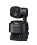 Battle Tested 1080P 100FPS Webcam For PC Equipped With Reliable AI Auto Focus and smooth PTZ streaming controls, black design.