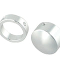 Durable Aluminum Alloy Handle End Cap for 25mm and 1 Inch Plate Loaded Machines Grip Covers with Smooth Edges