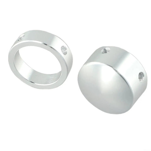 Durable Aluminum Alloy Handle End Cap for 25mm and 1 Inch Plate Loaded Machines Grip Covers with Smooth Edges