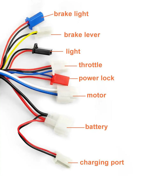 450W Left Drive Electric Bicycle Conversion Kit For Standard Bikes With Spoke Sprocket Chain Drive Fits City Rides 36V Twist Kit For Rear Wheel V Brake Only