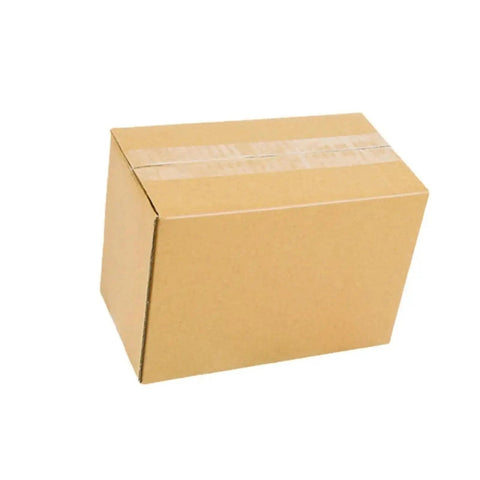 10 Pack Corrugated Kraft Paper Mailing Boxes 12x12x12 Cm One Size, Sturdy Lightweight Shipping Cartons, Single Box View