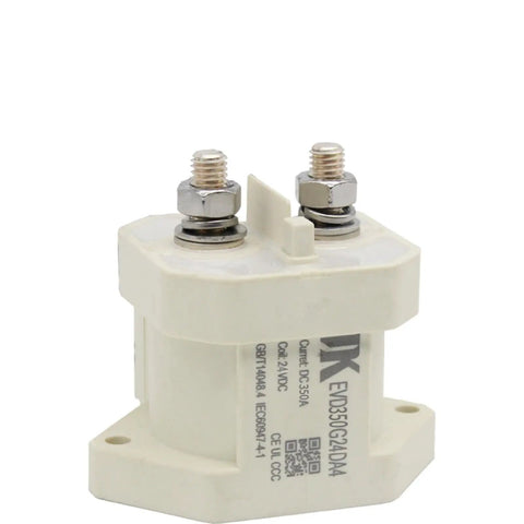Heavy Duty DC Contactor Relay For Electric Vehicle Fast Chargers, 350 Amp switch with dual mounting terminals.