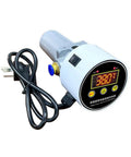 Heavy Duty Compressed Air Pipeline Heater with PID control display and cable for efficient heating output.