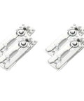 Heavy Duty Sectional Sofa Connectors 8 Pack Metal Sliding Blocks Lock Pins For Couch Repair showing metal sliding blocks for furniture stabilization.
