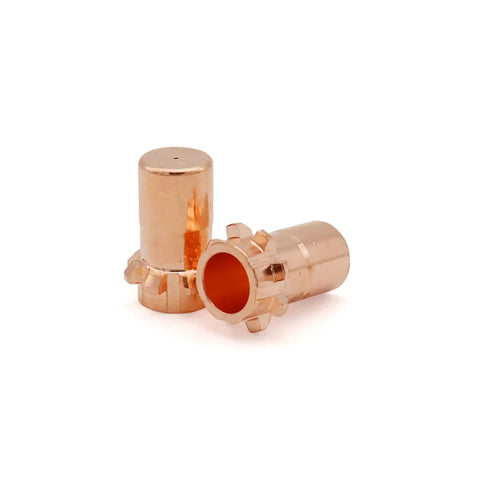 Copper KP2062-1B1 nozzle tips from Five Piece Electrode And Nozzle Tip Set For PRO-Cut 25 PCT20 80 Plasma Cutting Torch