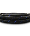 Nylon Braided Flex Hose 20Ft Roll In Black Blue AN 10 0.56 Inch ID High Performance Auto Part For Engine Bay Runs