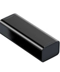 Built Tough 21700 Battery Vault With Four Slot Fast Charge Hub Featuring Rugged Abs Housing, compact black design.