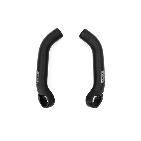 Lightweight Aluminum Bar Ends for Mountain Bikes Seven Eighths Inch MTB 6061 T6 Beefy Grippy Ergonomic Riding Horn Pair for 22.2mm Handlebar