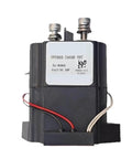 EVT600-24ADH-YHT Six Hundred Amp High Voltage DC Contactor Relay with 24V coil and terminal connections for electric vehicle use.
