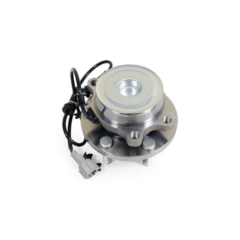Front view of Wheel Bearing And Hub Assembly For Nissan Frontier Pathfinder Xterra 2005 To 2018 And Suzuki Equator 2009 To 2012 Replacement 402024X00A 4342082Z00 4342082Z20 2 Pack Drop In Ready To Roll.