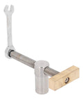 Heavy Duty Desktop Clip Bench Dog Clamp With 19mm Quick Clamp Stainless Steel Brass Stop showing side view