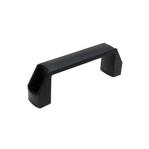 2 Pack Nylon Grab Handles 115mm Center To Center 136mm Total Length All Weather Black For Doors Cabinets Drawers Luggage Or Mechanical Equipment 8mm Mounting Hole Diameter Reinforced Nylon Construction