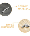 Short Arm Folding Cabinet Hinges For Corner Cabinets 4 Pack Space Saving Wide Angle Design Made Of Cold Rolled Steel