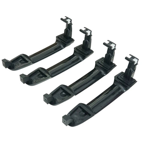 Black Exterior Door Handle Set For Hyundai Sonata 2005 2006 2007 2008 2009 2010 Front Driver Passenger Rear Left Right 4 Pcs