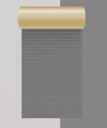 Hardcore Sound Proofing Foam Panels With Quick Rebound Memory Foam, 39 inch gray peel and stick acoustic wall tile roll.
