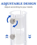 Acrylic Mouse Restrainer With Adjustable Sliding Plugs For Keeping 15 To 35 Gram Rodents Locked In During Procedures With No Fuss showing adjustable design.