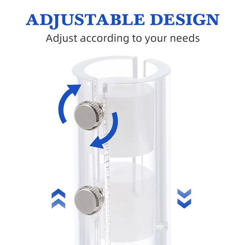 Adjustable design of Sturdy Acrylic Mouse Restrainer Tube Fixture With Pretty Darn Secure Grip For Zero Fuss Abdominal And Tail Vein Injections.