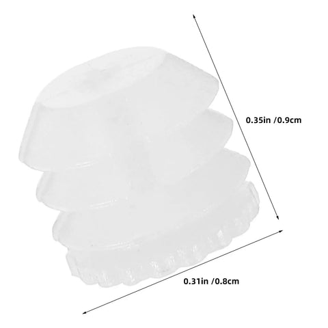 Plastic Dowel Inserts And Mounting Screws For Hinges Kit - M4x8mm white dowel dimensions for cabinet doors