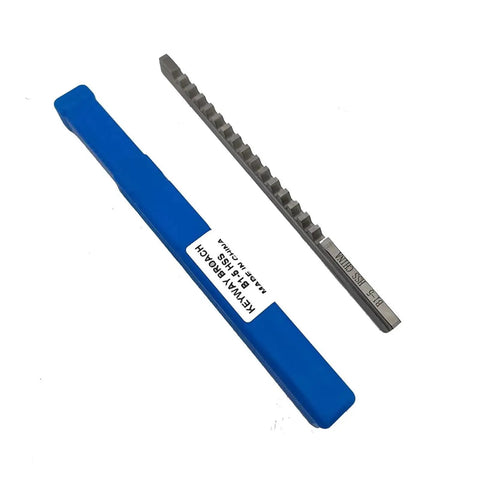 Push Type C Broach Cutting Tool 5/16 Inch Size With Shim for CNC Metalworking Machining Tools, shown with blue storage case