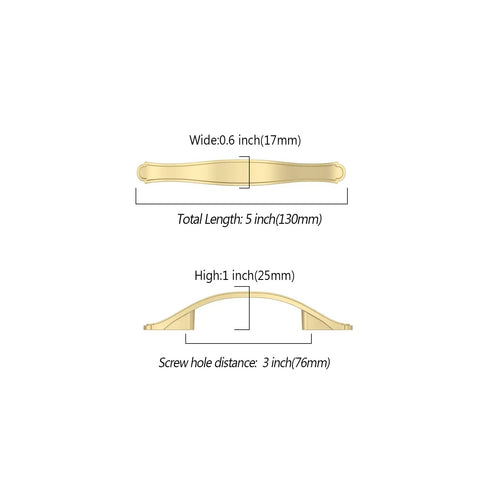Straight Up Premium Brushed Gold Cabinet Pulls And Drawer Handles For Kitchen Cabinets And Cupboards Sweet 3 Inch Hella Smooth Finish No Fuss Install Durable Metal Pro Grade Kits with dimensions.