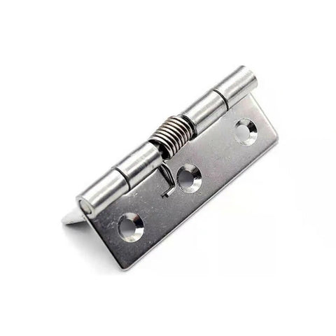 Two Pack One To Three Inch Spring Door Hinges Self Closing Design For Cabinets Windows Boxes Hardware Easy Install